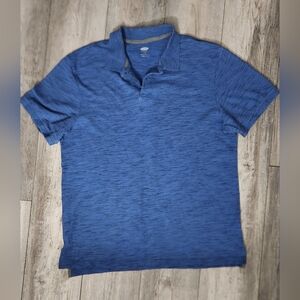 Old Navy Mens Blue Black Blend Polo Shirt